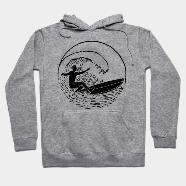 Surf Vibes (for Light Color) Hoodie by quilimo